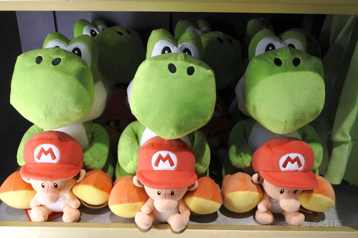ヨッシー&ベビィマリオぬいぐるみ| キャステル | CASTEL ディズニー情報