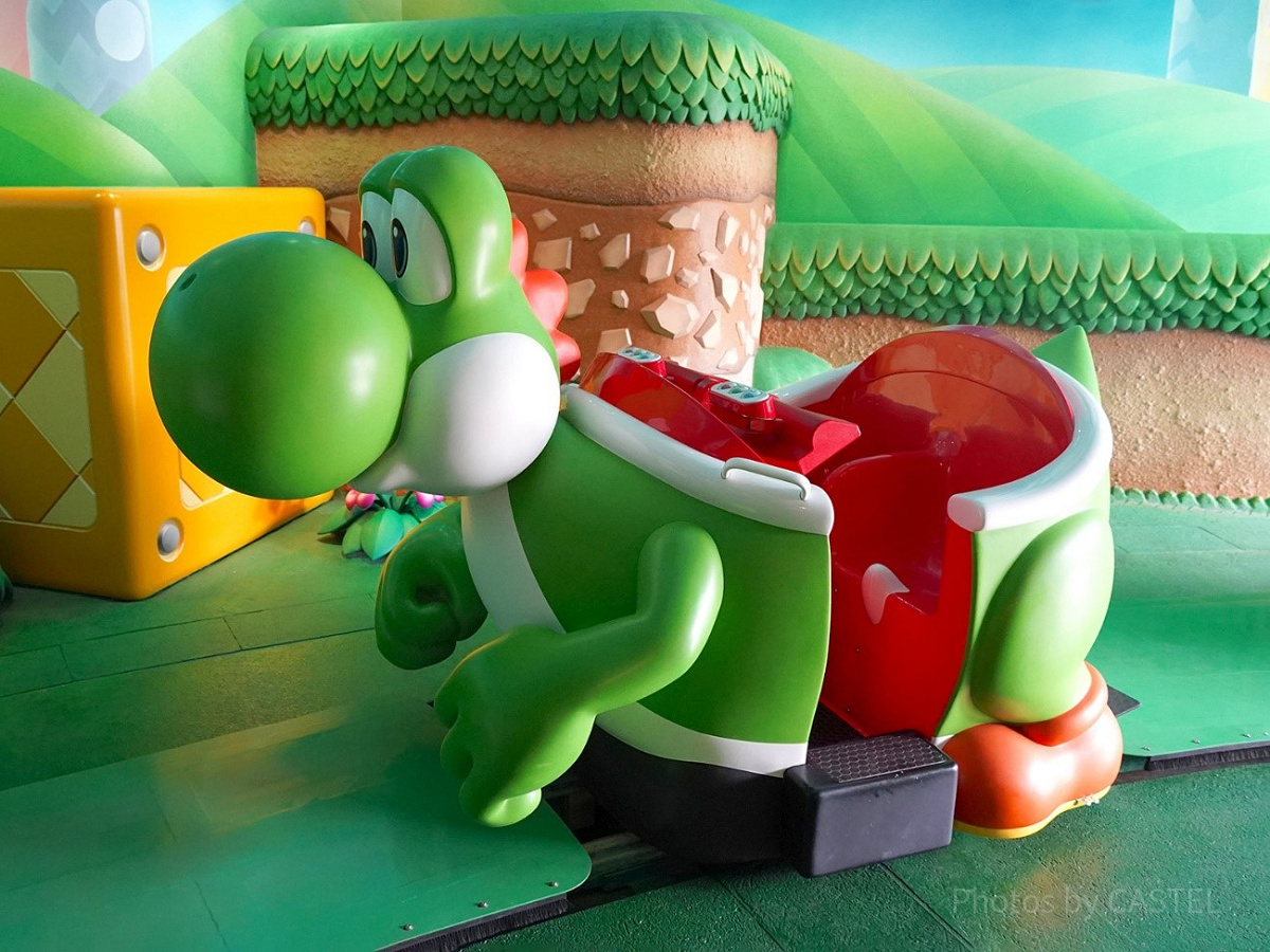 ヨッシー ヨッシー・アドベンチャーのライド| キャステル | CASTEL ディズニー情報
