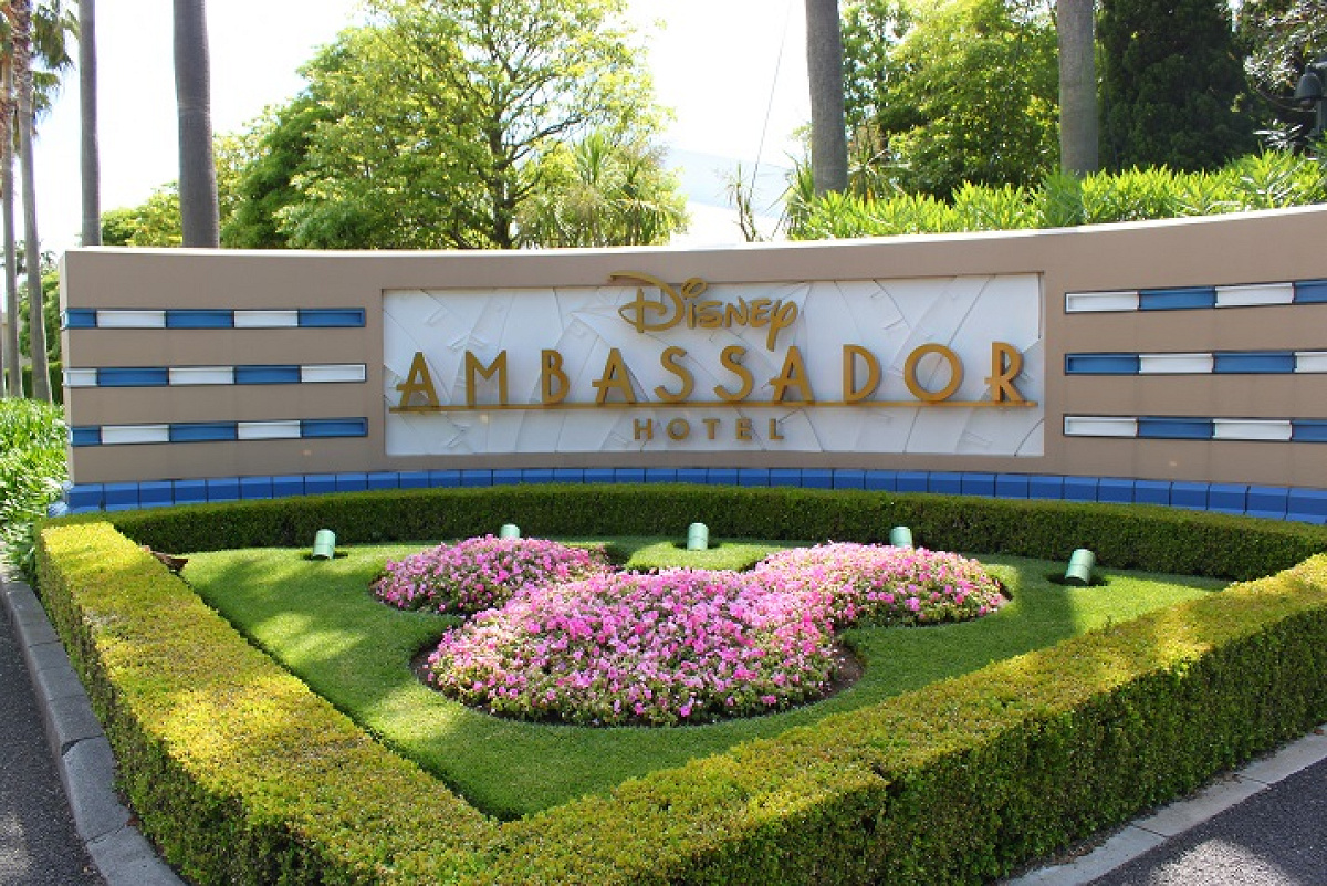 イクスピアリを超えると アンバサダーホテルが見えます キャステル Castel ディズニー情報 イクスピアリを超えると アンバサダーホテルが見えます キャステル Castel ディズニー情報