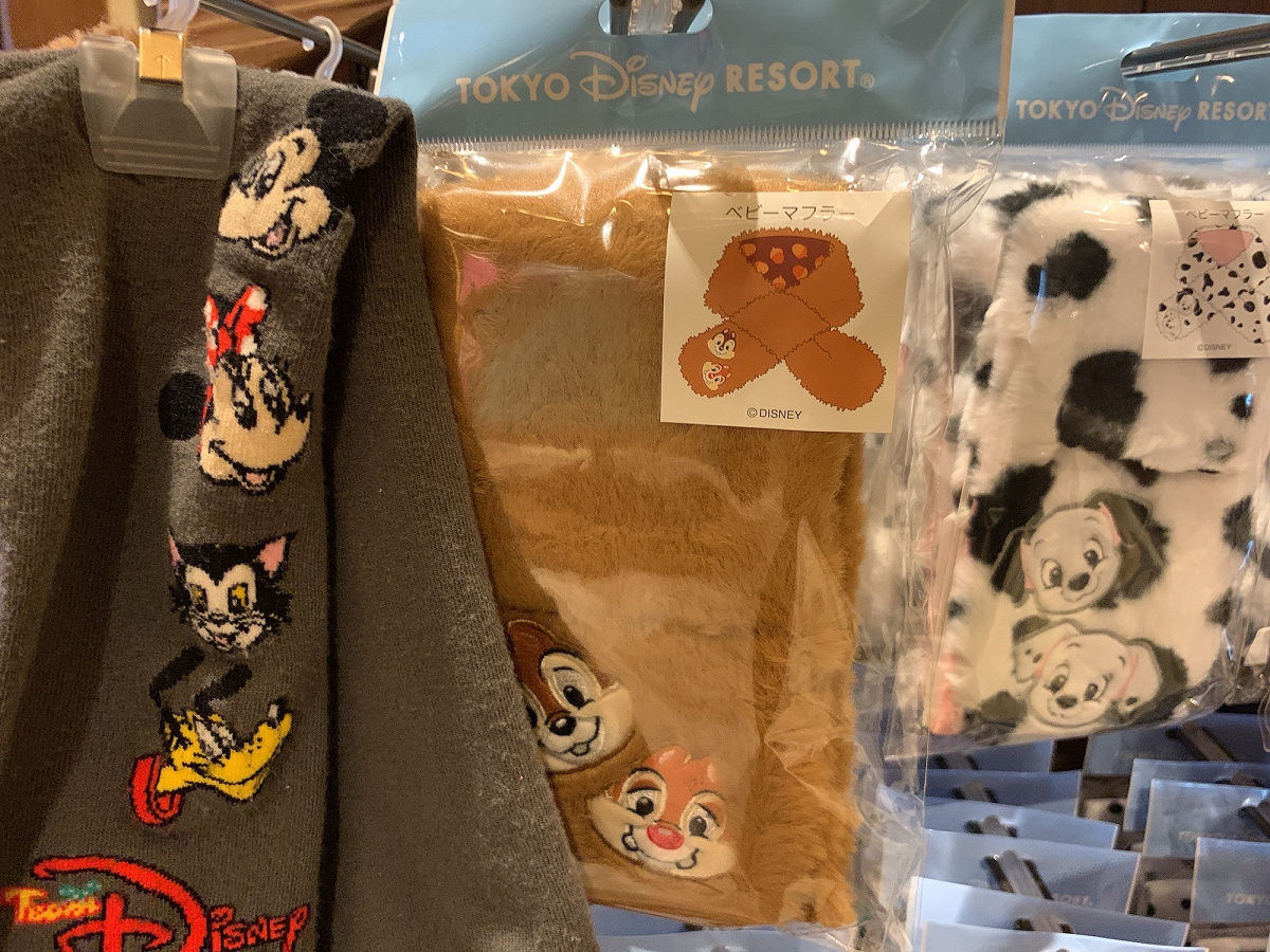 東京ディズニーリゾート チップアンドデール ベビー マフラー東京ディズニーリゾート チップアンドデール ベビー マフラー