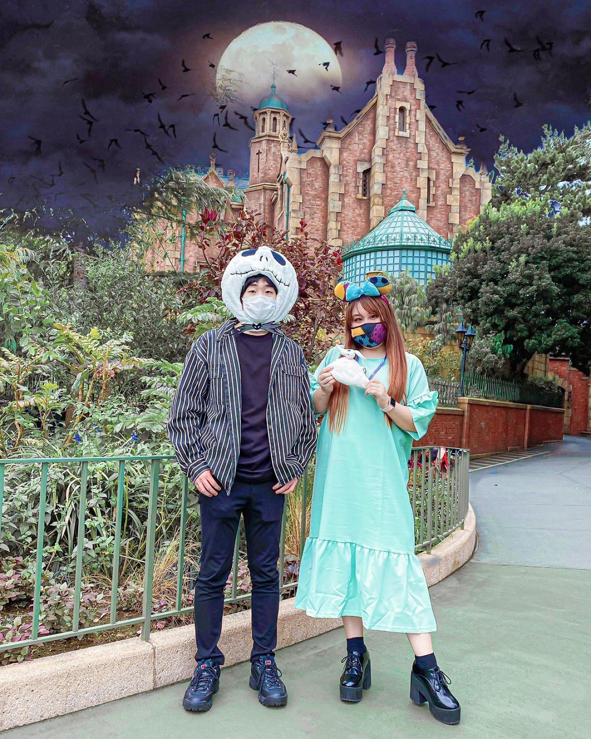 ディズニーマスクコーデ サリー ジャック キャステル Castel ディズニー情報