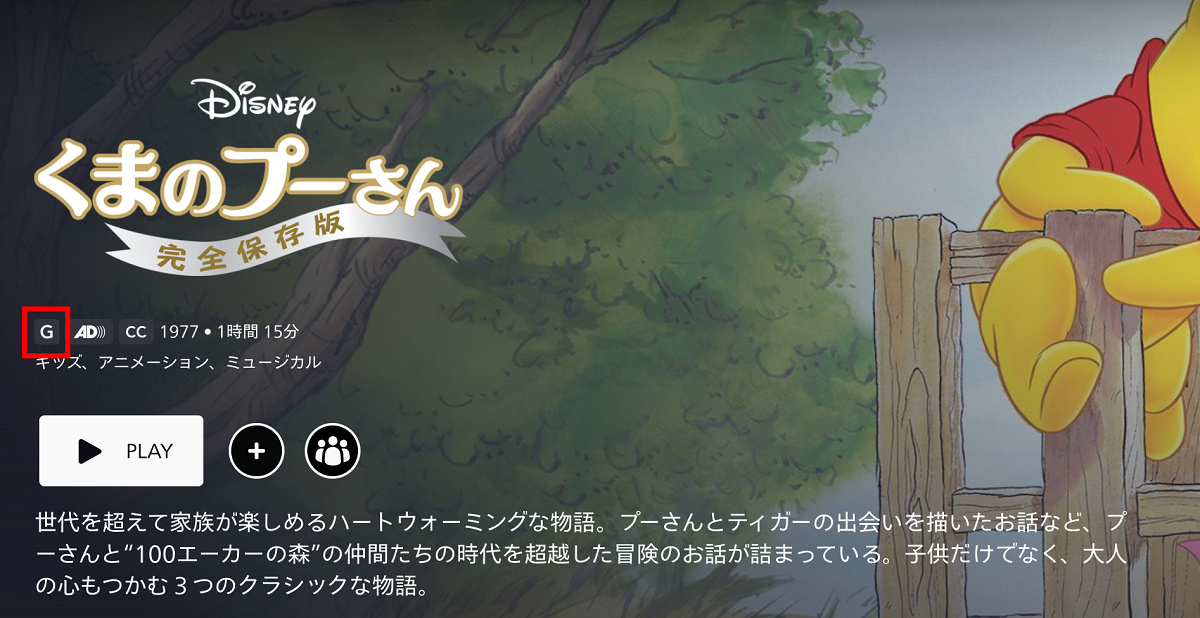 ディズニープラス 作品紹介画面 キャステル Castel ディズニー情報