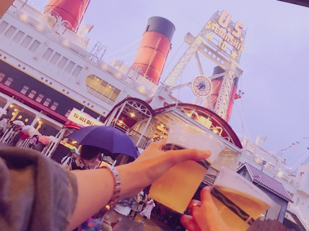 ディズニーランドのビール キャステル CASTEL ディズニー情報