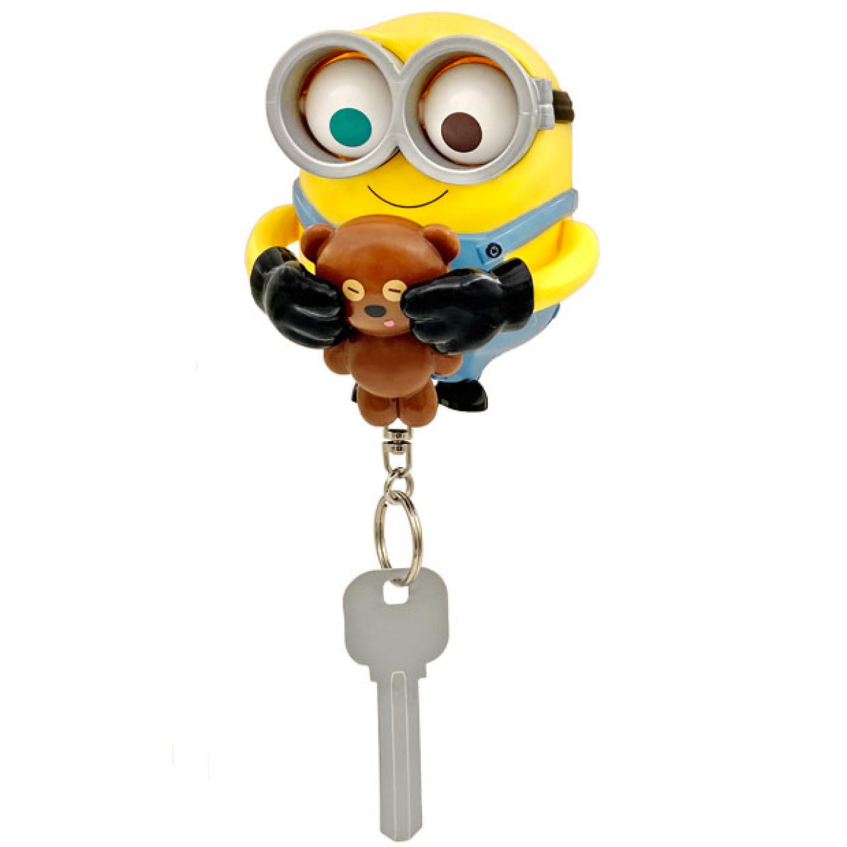 ミニオンキーチェーン付マグネットキーフック（ボブ＆ティム） キャステル CASTEL ディズニー情報