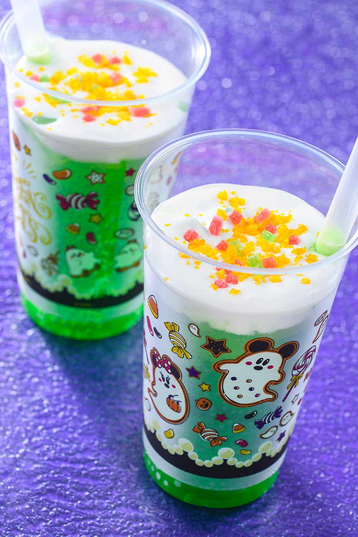 メロンソーダ（ホイップクリーム＆パイナップルシロップ） キャステル CASTEL ディズニー情報