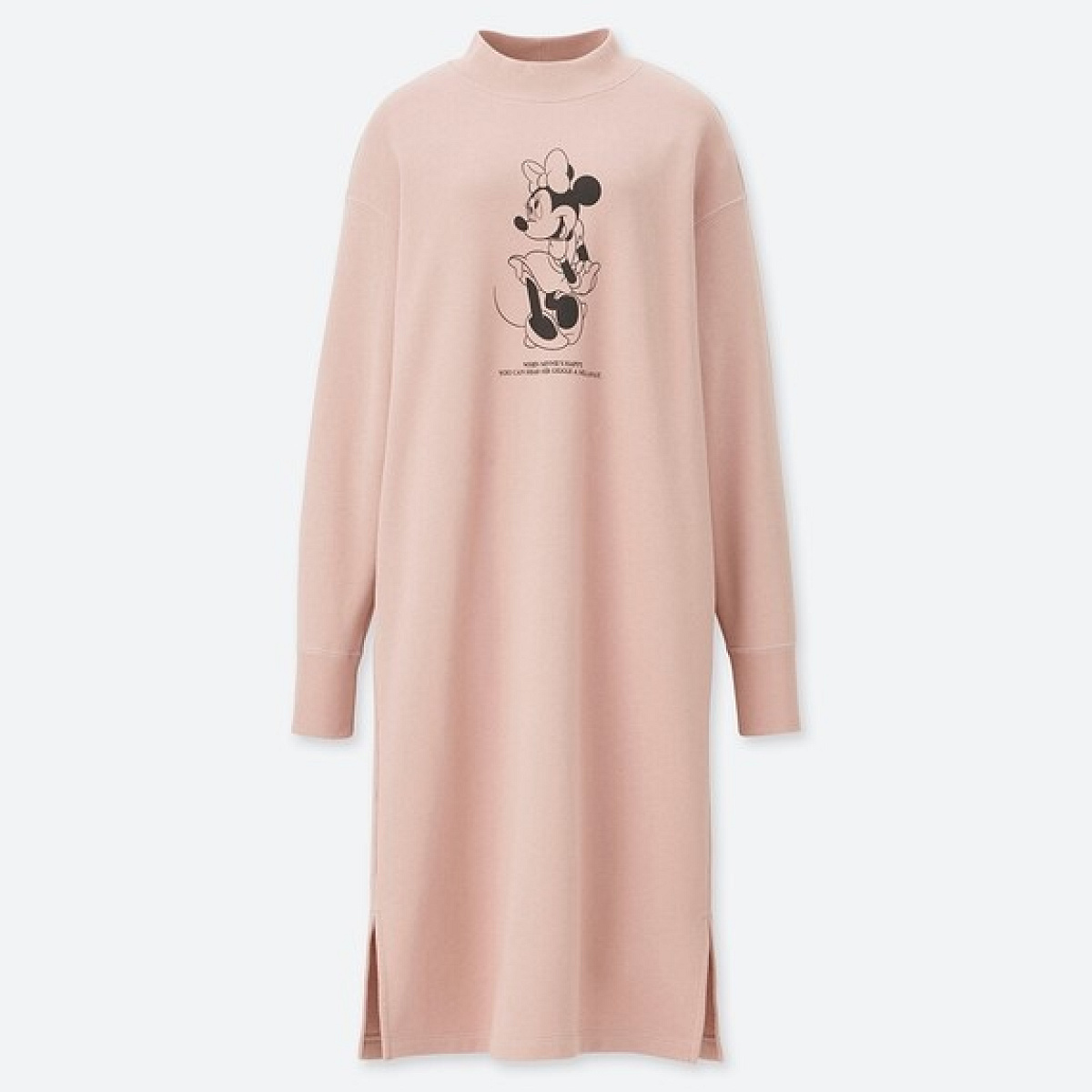 ミニーのスウェットワンピース ピンク キャステル Castel ディズニー情報