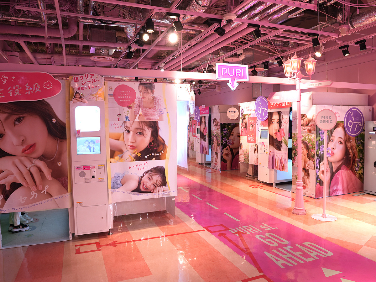 イクスピアリ2階のプリクラ キャステル Castel ディズニー情報