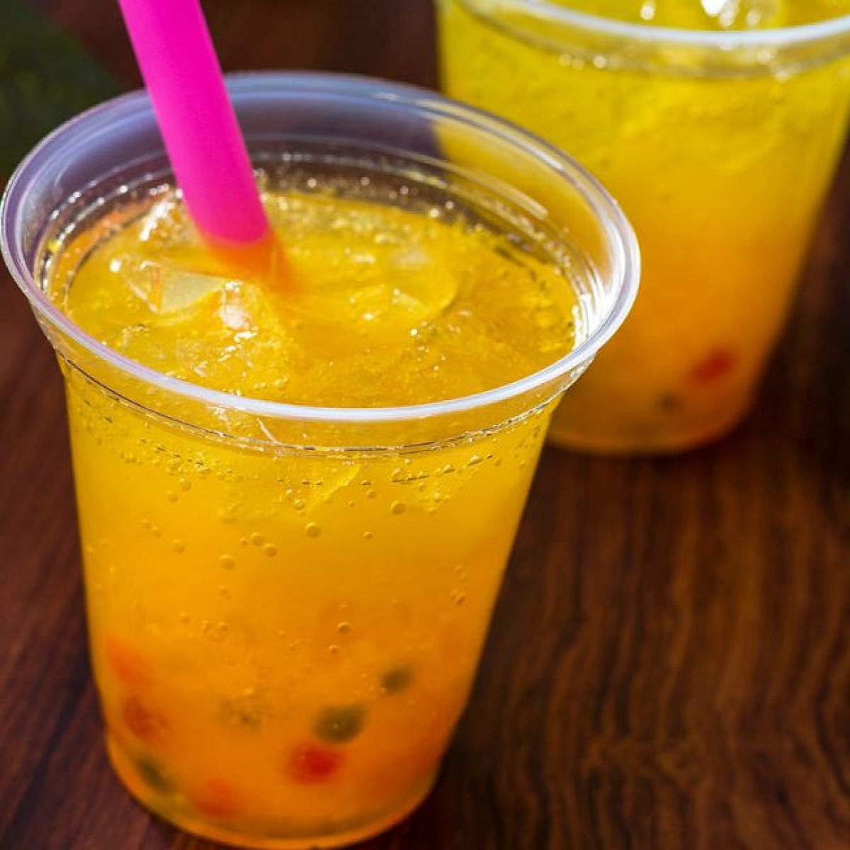 スパークリングタピオカドリンク マンゴー キャステル Castel ディズニー情報