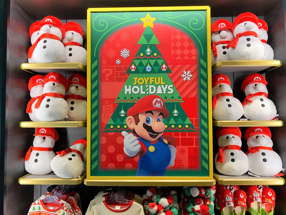 Usjの スーパーマリオ クリスマスグッズ キャステル Castel ディズニー情報