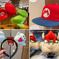 【2026】ユニバのマリオキャラクター被り物70点まとめ！カチューシャ、ぬいぐるみハット、帽子の種類と値段