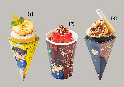 2020年の名探偵コナン フード(クレープ/ホットチョコレート)