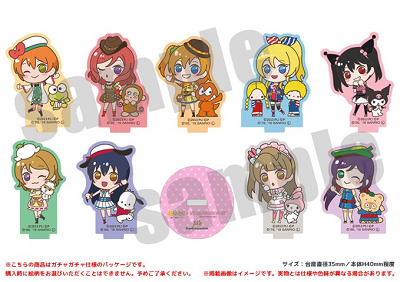 ミニアクリルスタンド μ's