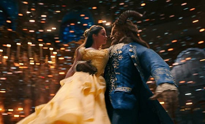 実写版「美女と野獣」のダンスシーン