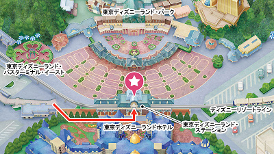 ディズニーランドの入園方法