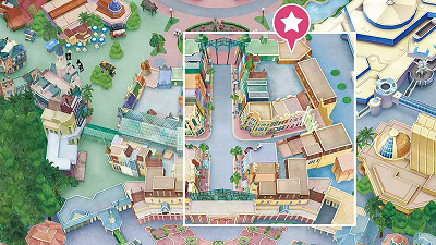 スウィートハート・カフェの場所（ディズニーランド）