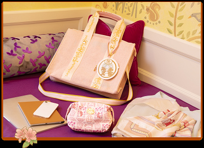 ファンタジースプリングスホテル　宿泊者限定トートバッグ　ケース TDS】ファンタジースプリングスホテル宿泊者限定トートバッグがかわい