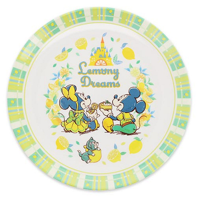 プレート(ディズニーレモン柄グッズ)
