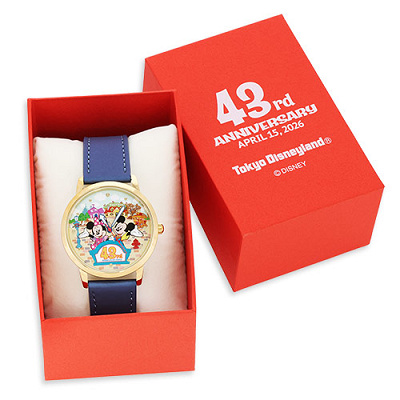 ウォッチ(ディズニーランド43周年グッズ)