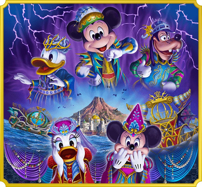 ディズニーシーでは新しい水上ショーがスタート♪