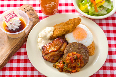 大人のお子さまランチをイメージしたプレートセット