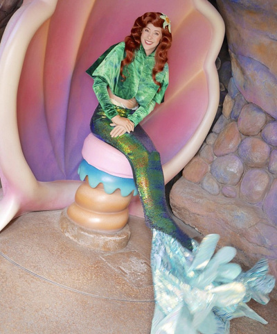 アリエルの尾びれがパタパタ楽しい♪