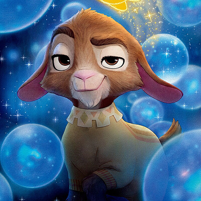 映画『ウィッシュ』に登場するアーシャの相棒「バレンティノ」