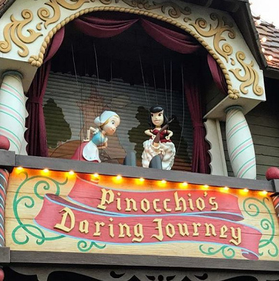 ジミニーに会えるアトラクション