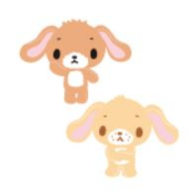 シュガーバニーズ ラテうさ&カプチーノうさ サンリオ】シュガー