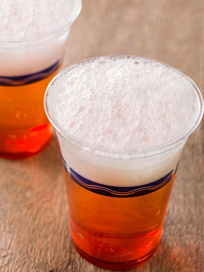 ビアカクテル(サングリアシロップ)