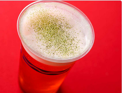 ビアカクテル（ストロベリー＆抹茶）