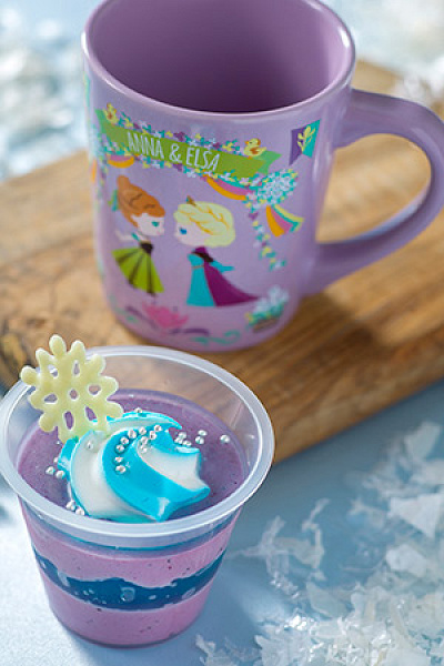 ブルーベリームース&ブルーゼリー、スーベニアカップ付き