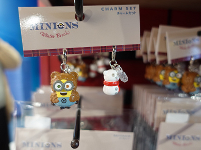ボブとティムのチャームセット/USJクリスマスグッズ2022