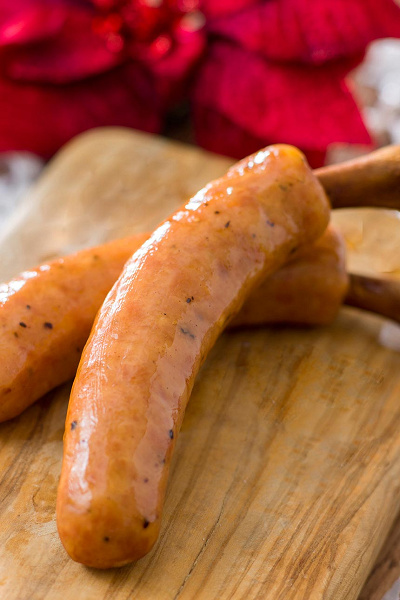 ビールとの相性もいい骨付きソーセージ