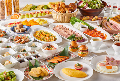 グランドニッコー東京ベイ舞浜のブッフェ朝食