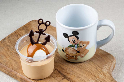 キャラメル&チーズ風味のムース