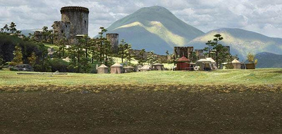 「メリダとおそろしの森」のお城