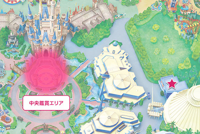 中央鑑賞エリア(抽選)