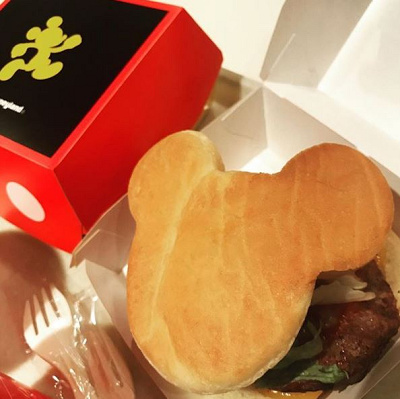 チーズ&ビーフパティサンド