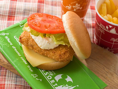 チーズ&コッドフィッシュバーガーセット