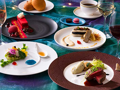 ~シェフズ・イマジネーション~ スペシャルコース、ペアリングワイン付き