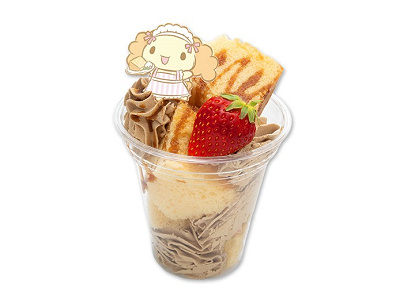 シフォンのキャラメルシフォンケーキカップ