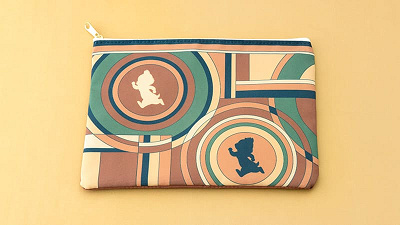 チップとデールオリジナルポーチ