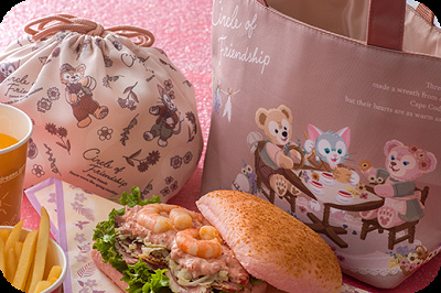 サークル・オブ・フレンドシップのスーベニア付きメニュー