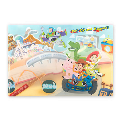 クリアホルダー裏(トイ・ストーリー×東京ディズニーリゾートグッズ)