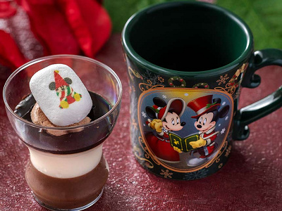 コーヒー&チョコムース(ディズニークリスマス2023)