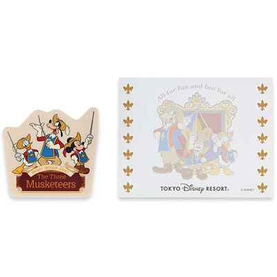 クリップメモ付(三銃士グッズ)