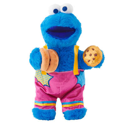 クッキーモンスターぬいぐるみ