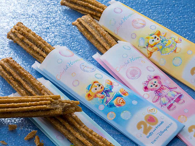 クレームブリュレ風チュロス(ミルクティー)