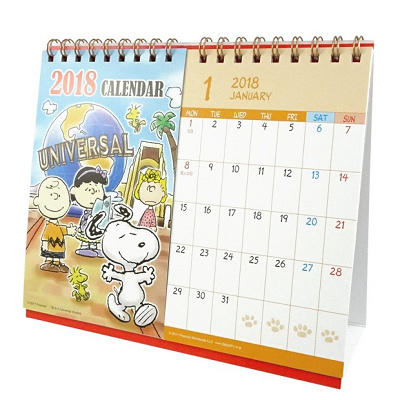 デスクトップカレンダー2018