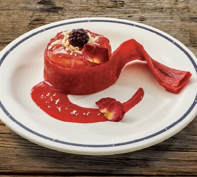 ミカサの赤いマフラーを巻いたデザート